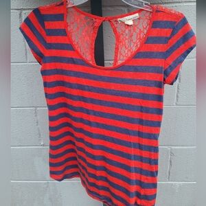 Crewneck Striped Tee